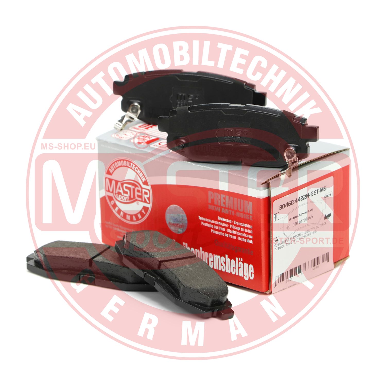 Placute frana MASTERSPORT GERMANY 13046134422N-SET-MS